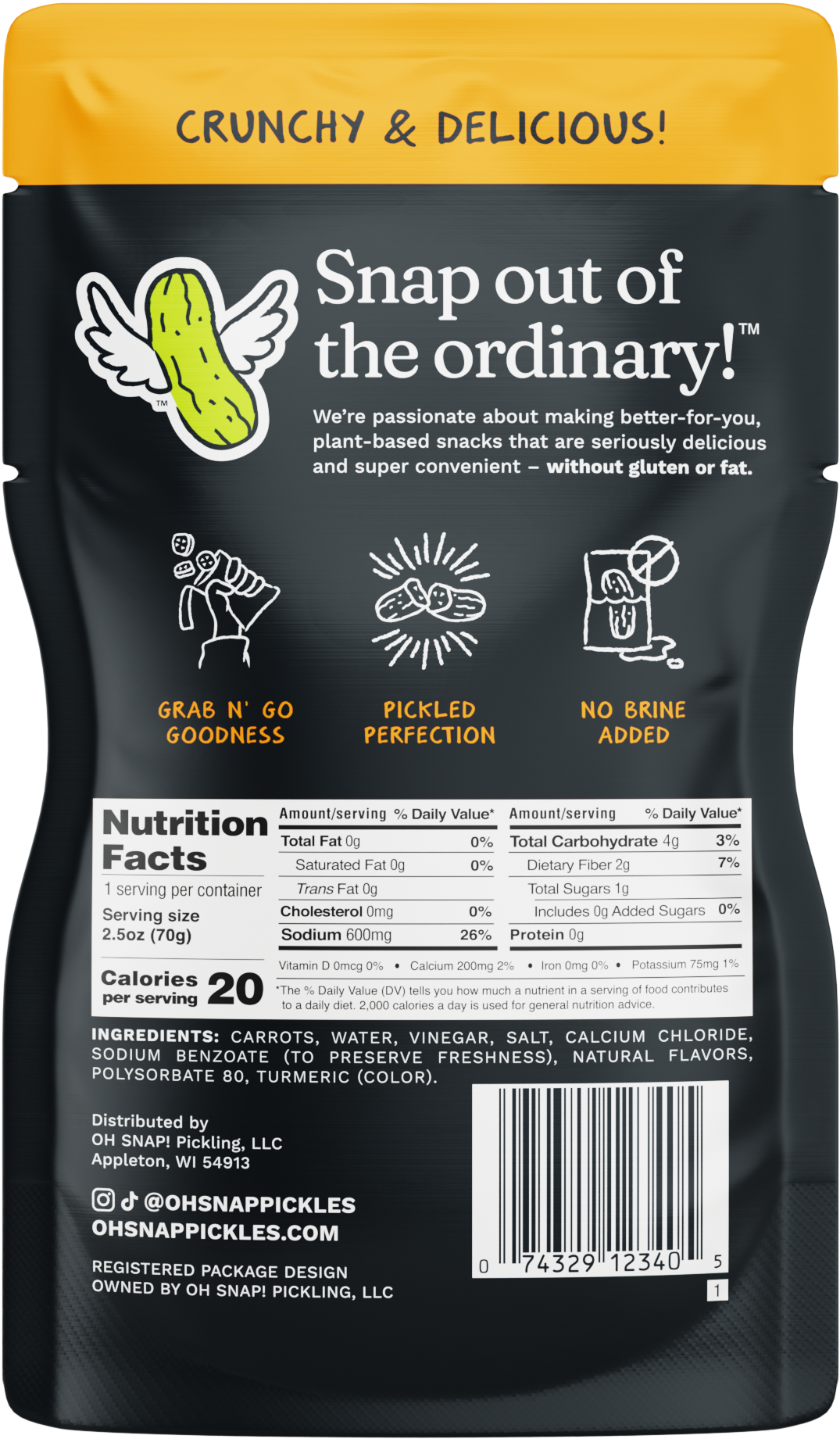 OH SNAP! Carrot Cuties - 12 Pack