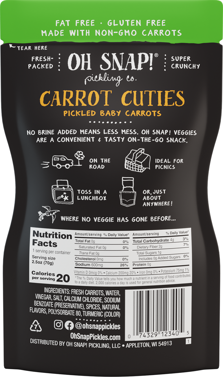 OH SNAP! Carrot Cuties - 12 Pack