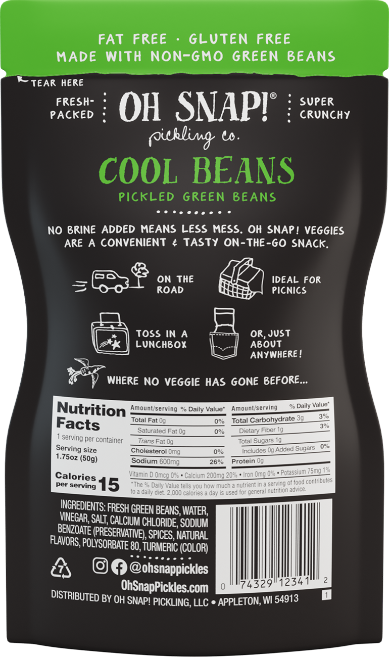 OH SNAP! Cool Beans - 12 Pack