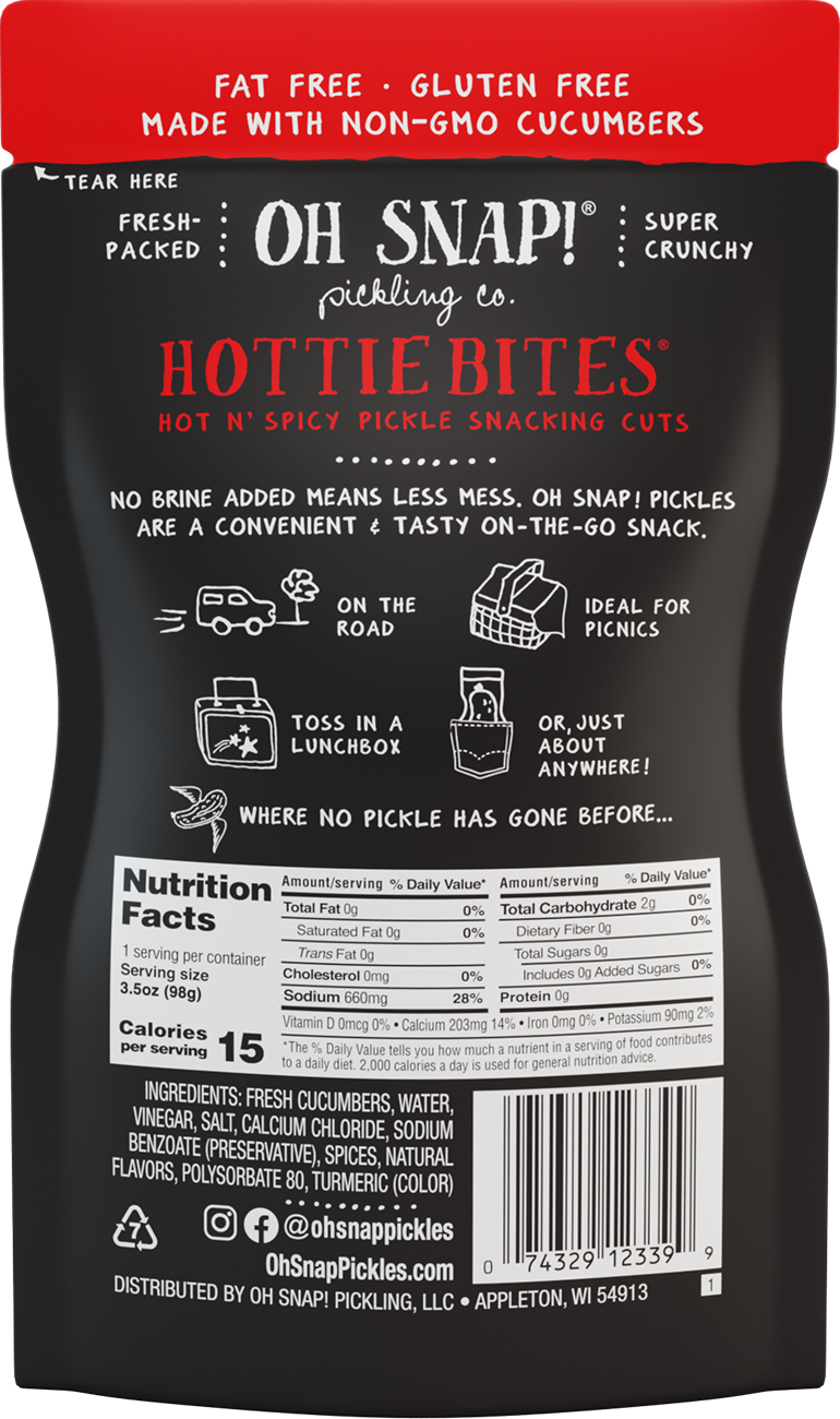 OH SNAP! Hottie Bites - 12 Pack