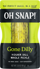 OH SNAP! Gone Dilly Whole Pickle - 12 Pack