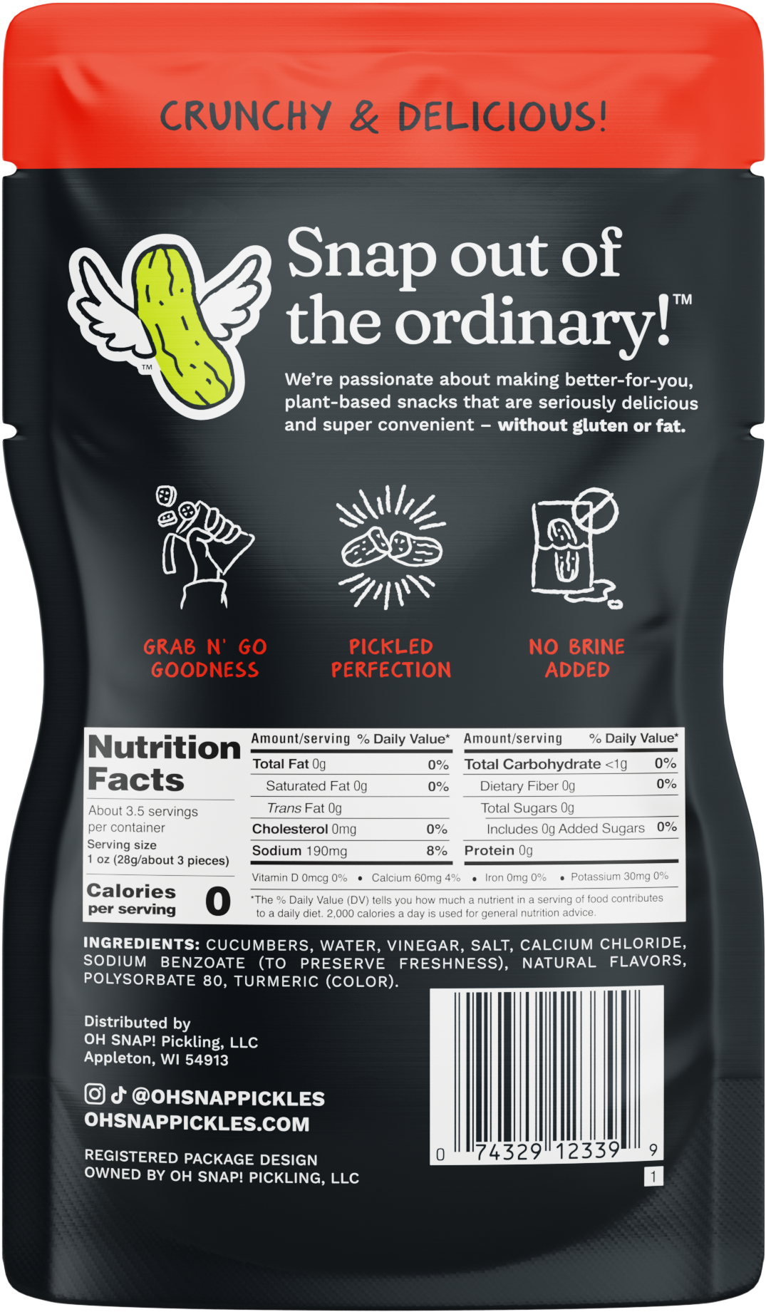 OH SNAP! Hottie Bites - 12 Pack