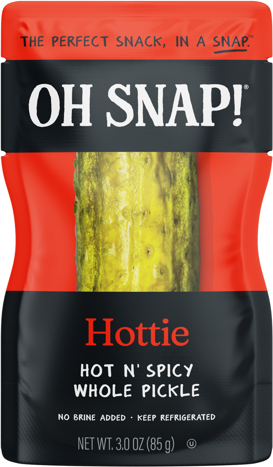 OH SNAP! Hottie Whole Pickle - 12 Pack