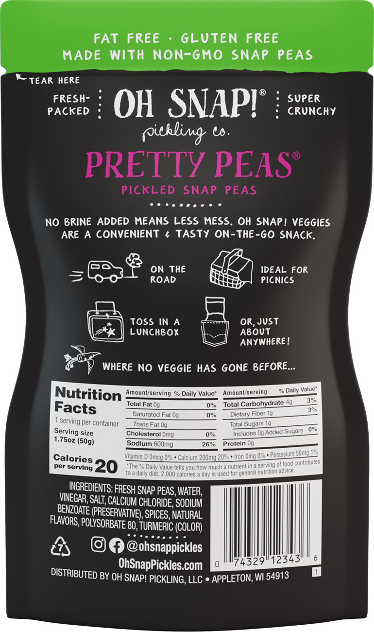 OH SNAP! Pretty Peas - 12 Pack
