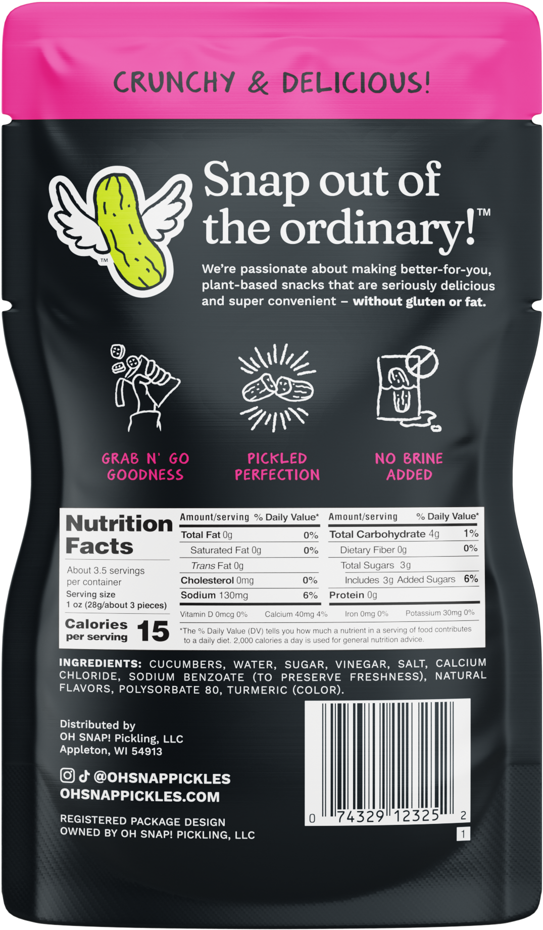 OH SNAP! Sassy Bites - 12 Pack